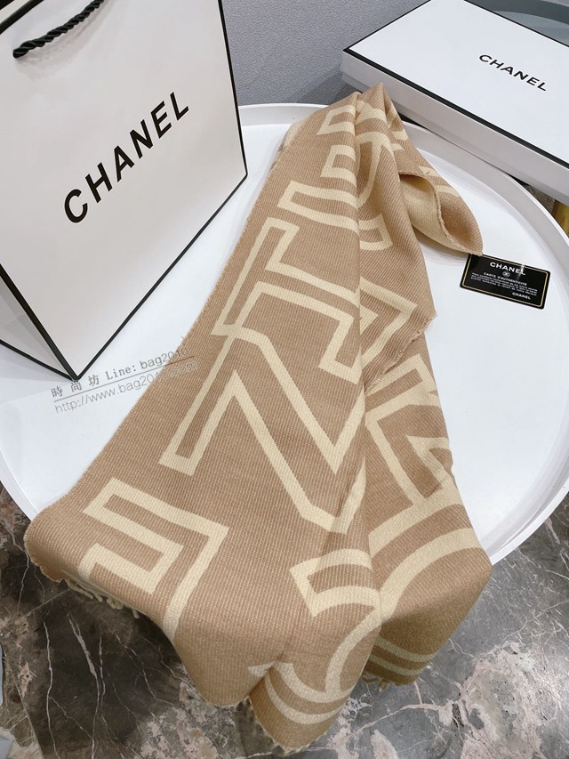 CHANEL專櫃新款女士圍巾 香奈兒年度最火爆單品爆款圍巾披肩  mmj1371
